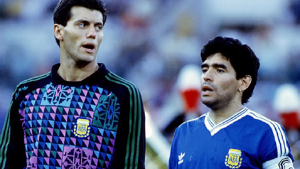 Argentina se midió frente a Yugoslavia en semifinales del Mundial 1990