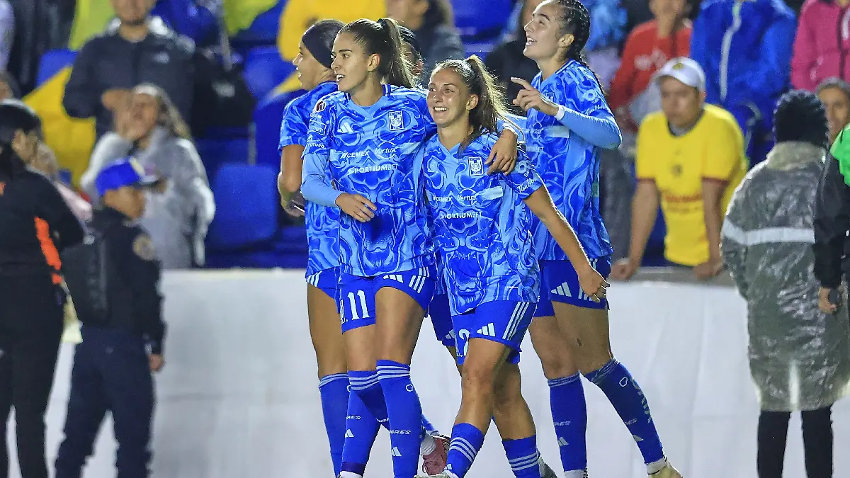 Tigres Femenil rompió su récord de anotaciones. Foto: Mexsport
