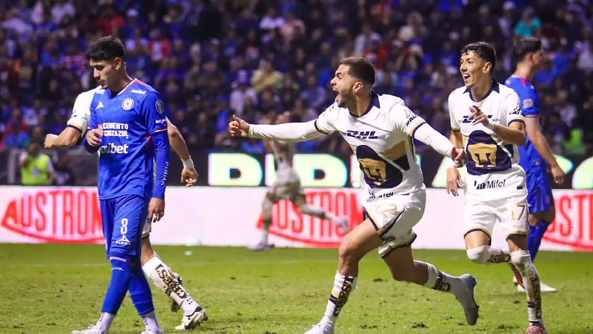Cruz Azul la volvió a cruzazulear ante Pumas