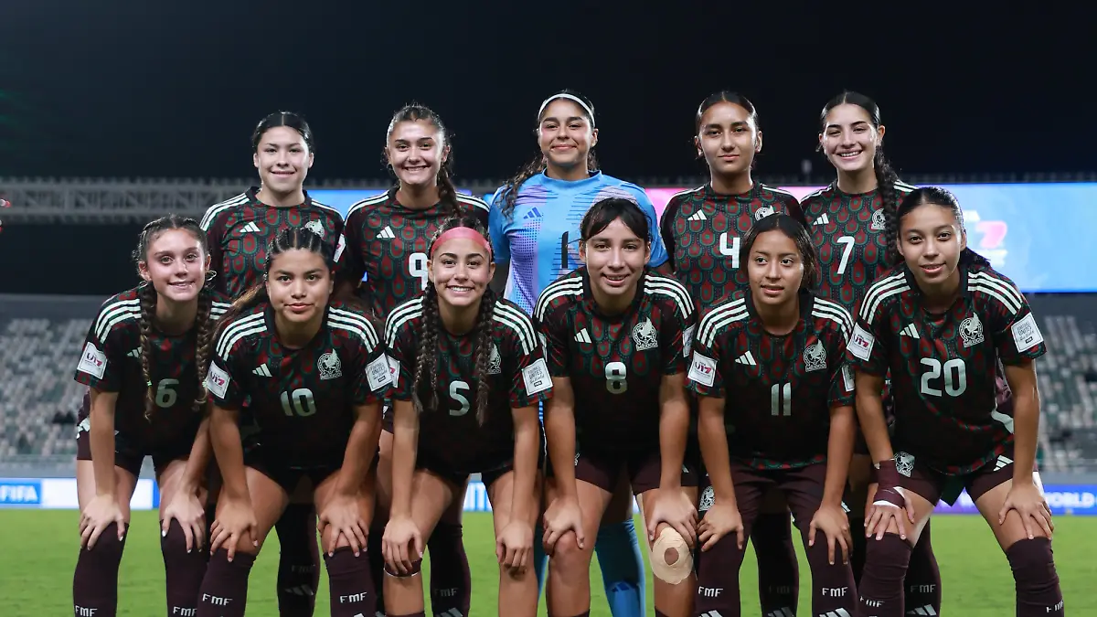 México avanza a semifinales en la Copa del Mundo Femenil Sub 17   FOTO CORTESÍA SELECCIÓN MEXICANA FEMENIL