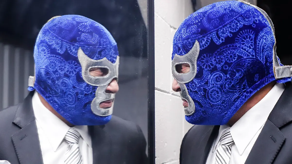 Blue Demon Jr se convirtió en uno de los ídolos de la lucha libre / Foto: Archivo ESTO