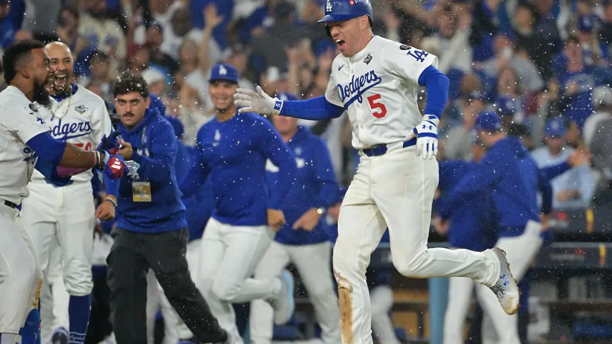 Freeman fue el héroe de los Dodgers