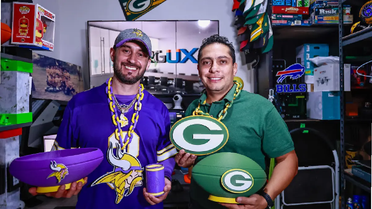 Su pasión por la NFL les trajo una oportunidad de emprendimiento