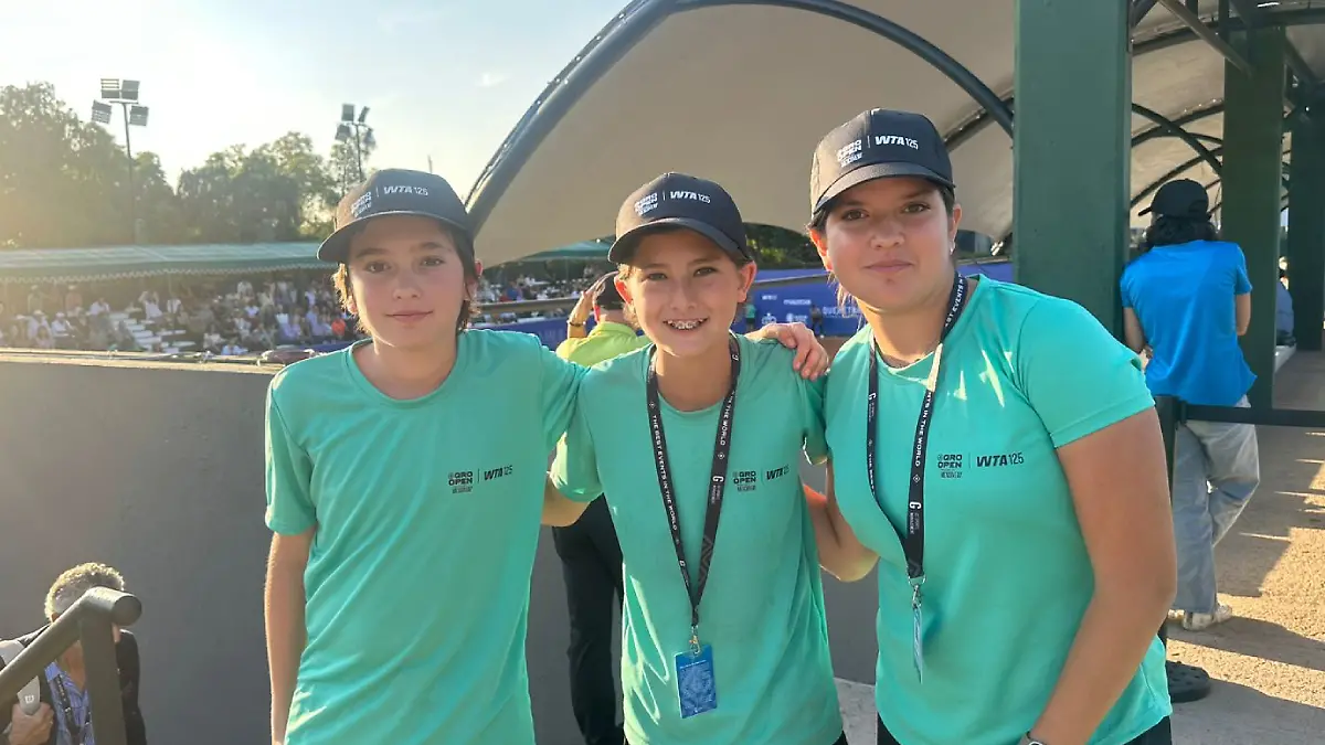 Los ball kids son fundamentales en cualquier juego de tenis