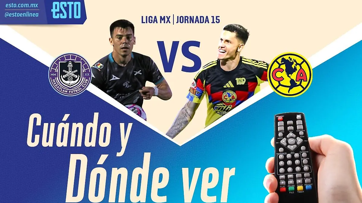 Fecha y hora del Mazatlán vs América
