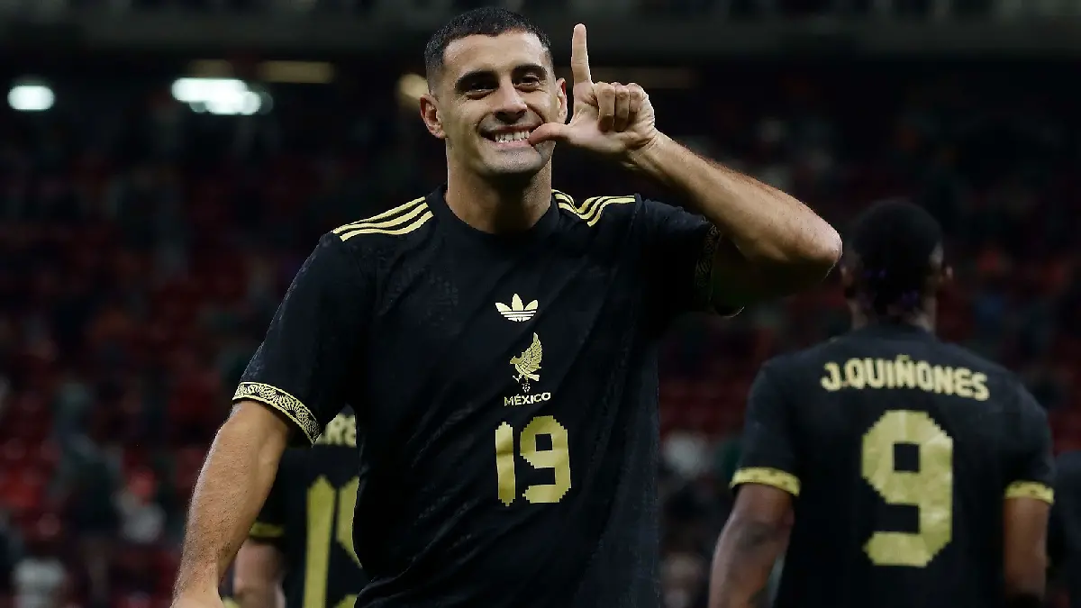 Germán Berterame ya anotó su primer gol con México / Foto: Erik Estrella