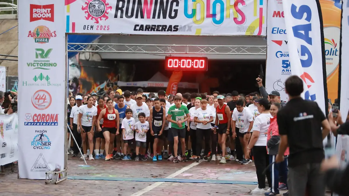 La carrera 5k de El Sol de Durango fue un éxito  Foto  León Alvarado   Sol de Durango