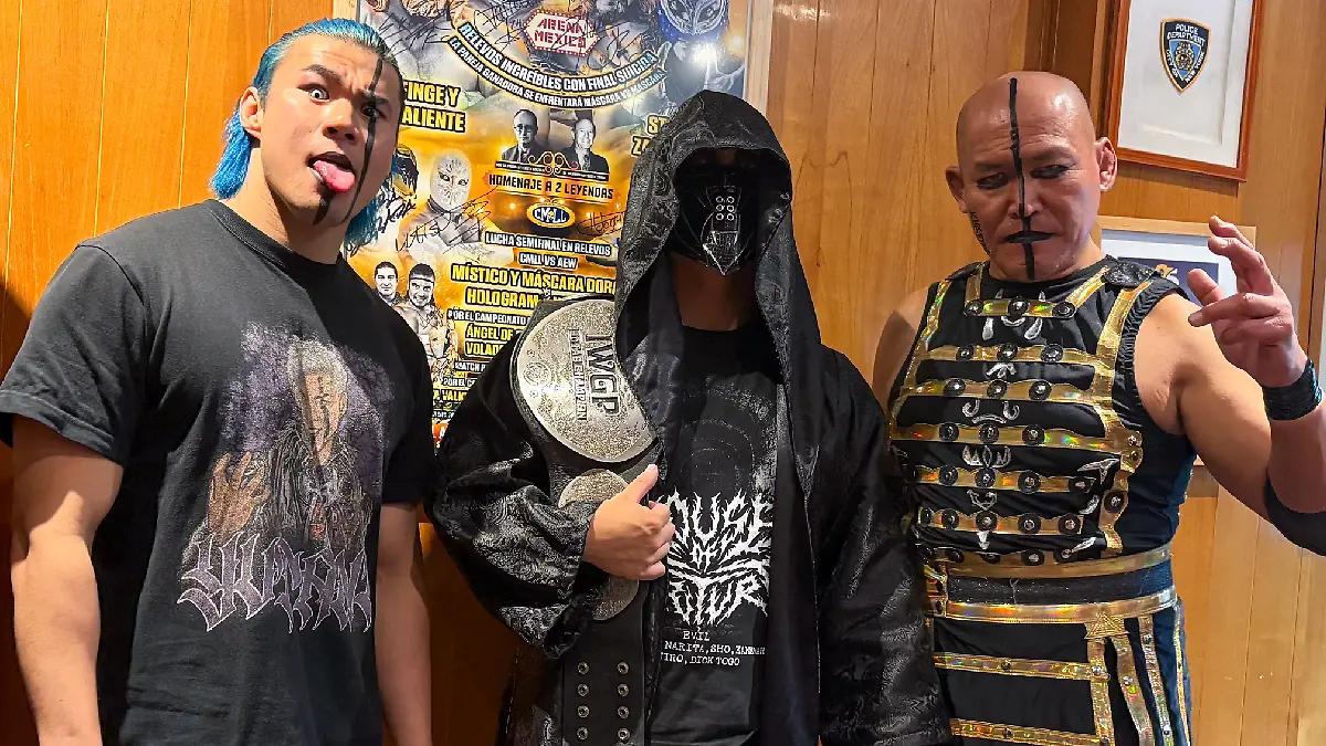 Douki se unirá a Yutani y Okumura en la Arena México / Foto: Lesslie Arredondo