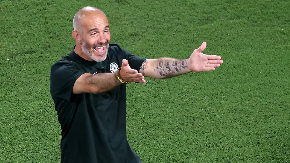 Enzo Maresca considera que el Chelsea no es favorito en el Mundial de Clubes / Foto: Reuters