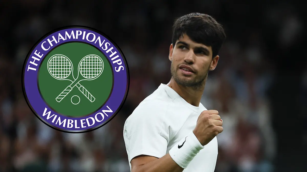 Carlos Alcaraz gana a Andrey Rublev y avanza a cuartos de final de Wimbledon   FOTO REUTERS