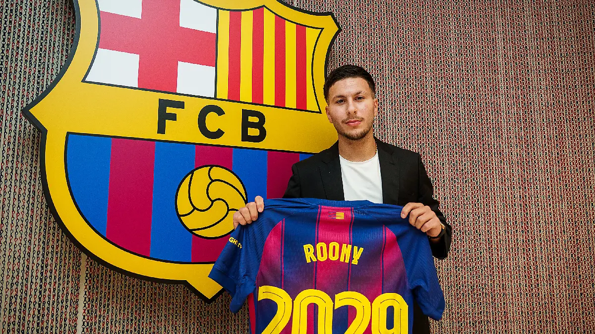 Roony Bardghji es contratado como el nuevo delantero del Barcelona / Foto: @FCBarcelona