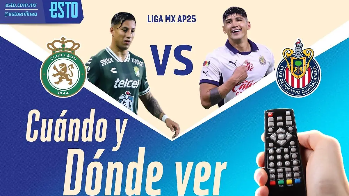 Fecha y hora del León vs Chivas
