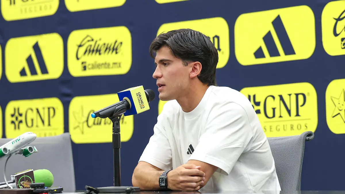 Ralph Olquin revela que su ejemplo a seguir en América es Ramón Juárez   FOTOS LESSLIE ARREDONDO