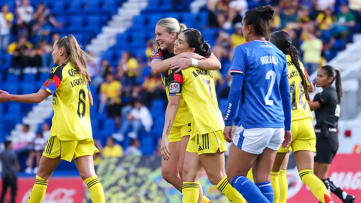 América Femenil consiguió sus primeros tres puntos del torneo foto: Lesslie Arredondo
