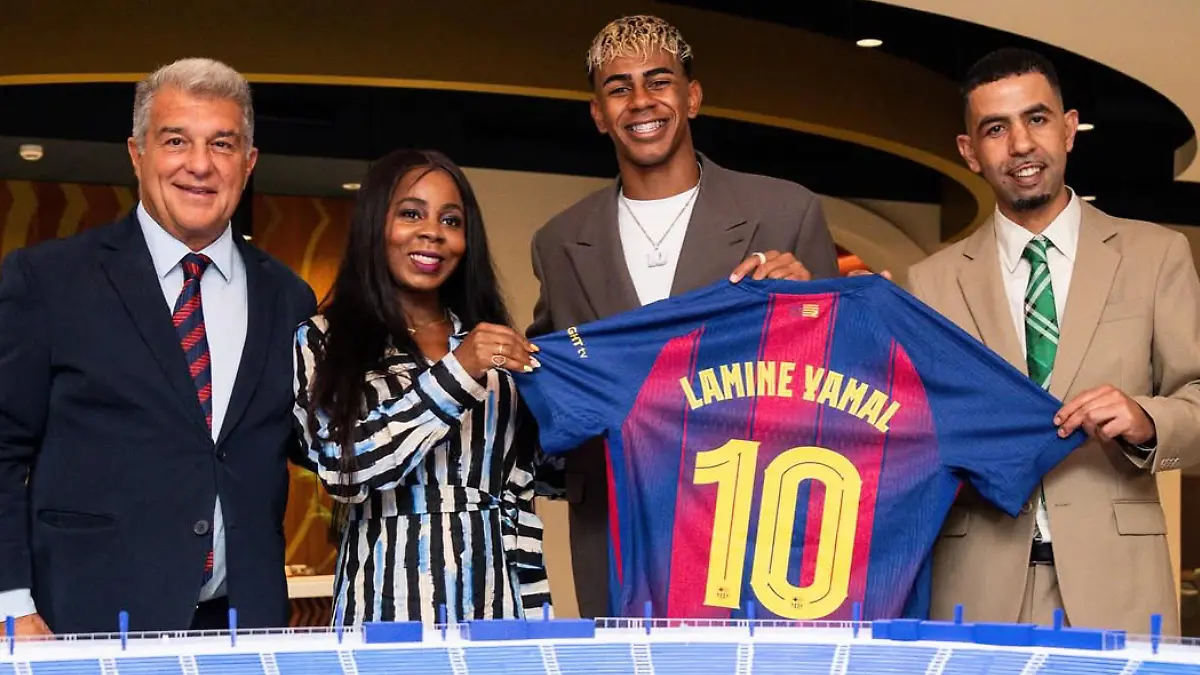 Lamine Yamal dispara las ventas de playeras en el FC Barcelona / Foto: IG FC Barcelona