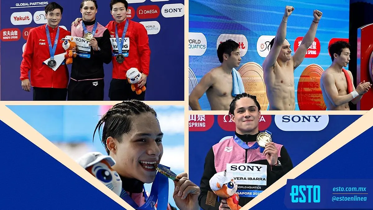 Osmar Olvera le prometió a su madre vencer a los chinos  Foto Noé López