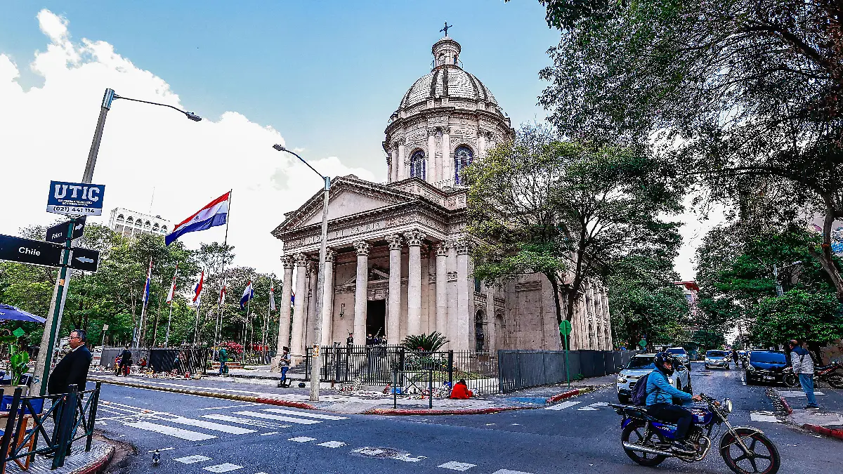 El centro de Asunción foto  Luis Garduño/Enviado