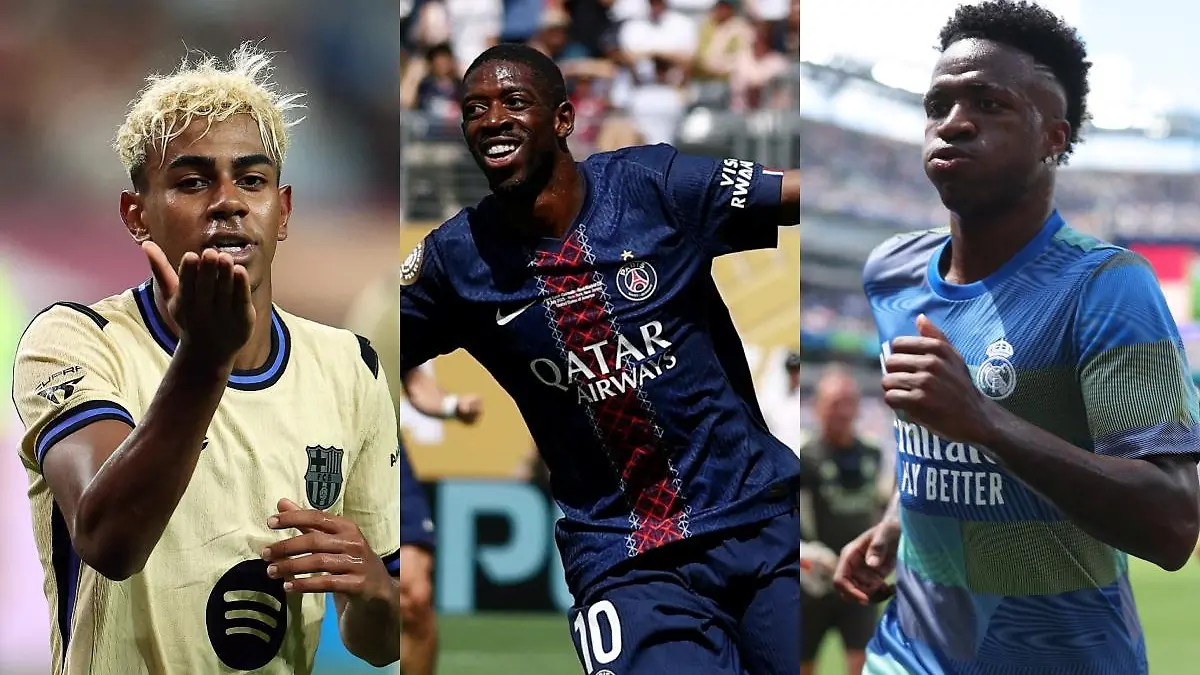 Lamine Yamal, Ousmane Dembele y Vinicius Junior son nominados al Balón de Oro 2025   FOTO REUTERS