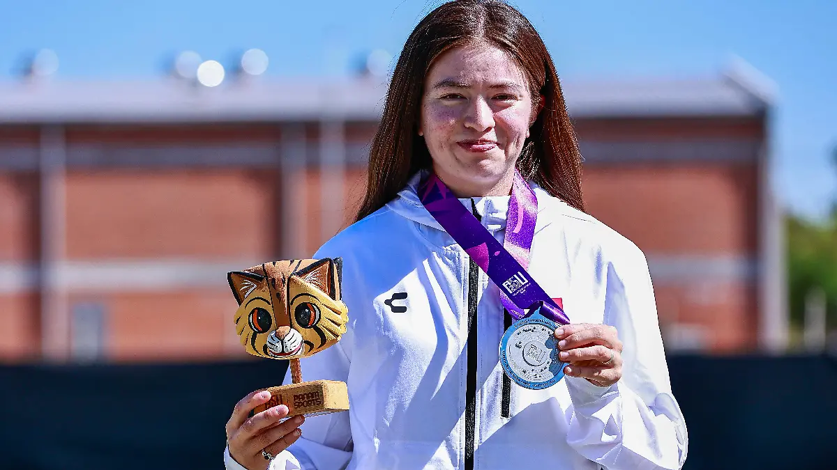 Adriana Castillo desea estar en Los Ángeles 2028 foto  Luis Garduño enviado