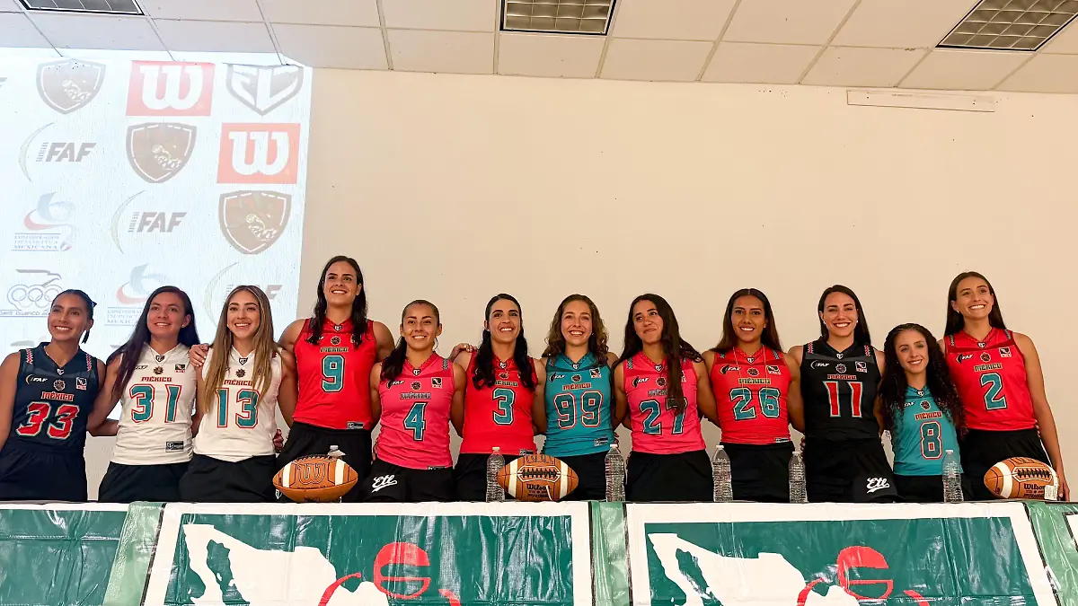 La selección de flag football está lista para su próximo reto