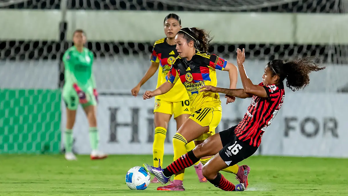 América Femenil no pudo quedarse con la victoria en la Concacaf W Champions Cup