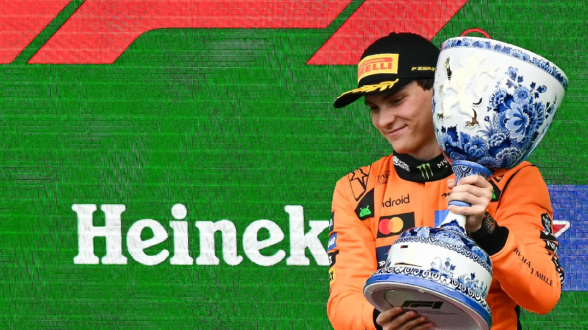 Oscar Piastri se queda con el Gran Premio de Países Bajos. Foto: AFP