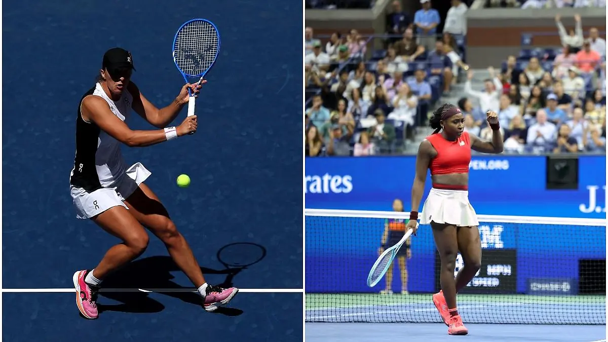 Iga Swiatek y Coco Gauff  avanzan sin problemas en el US Open