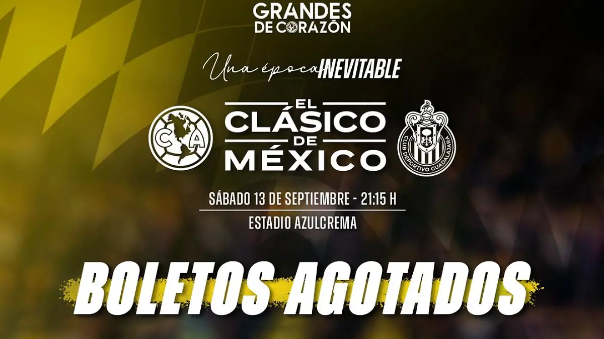América juega contra Chivas en la Jornada 8 del Apertura 2025   FOTO X CLUB AMÉRICA