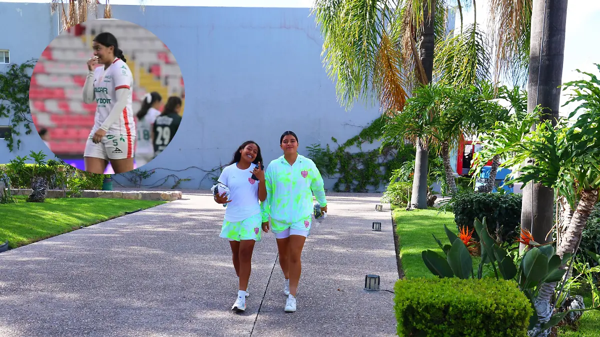 La jugadora de Necaxa Femenil, Brenda Vega recibió un balonazo en el rostro