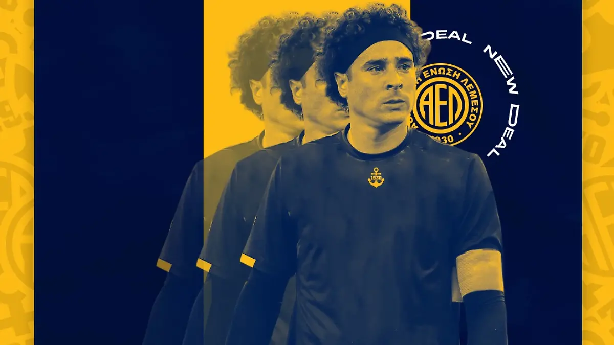 Guillermo Ochoa firma con el AEL Limassol   FOTO CORTESÍA AEL LIMASSOL