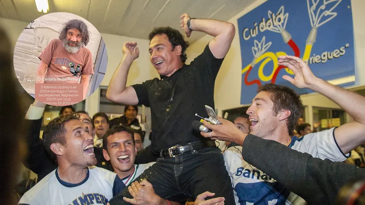 El Palomas sólo aparece cuando Pumas será campeón   Foto  Mexsport