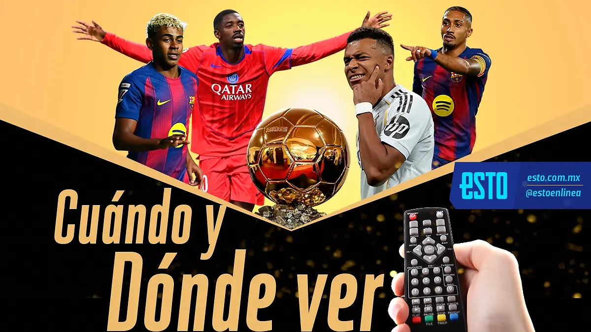 ¿Cuándo y dónde ver la gala del Balón de Oro? /Arte Especial