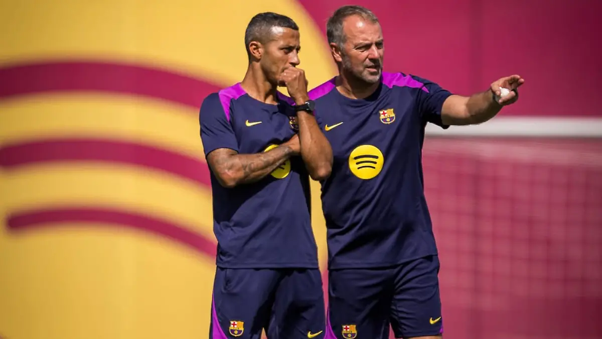Hansi Flick sí podrá dirigir en Champions   Foto  IG Barcelona