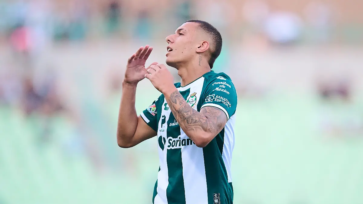 Franco Fagúndez será investigado por el Santos Laguna. Foto: Mexsport