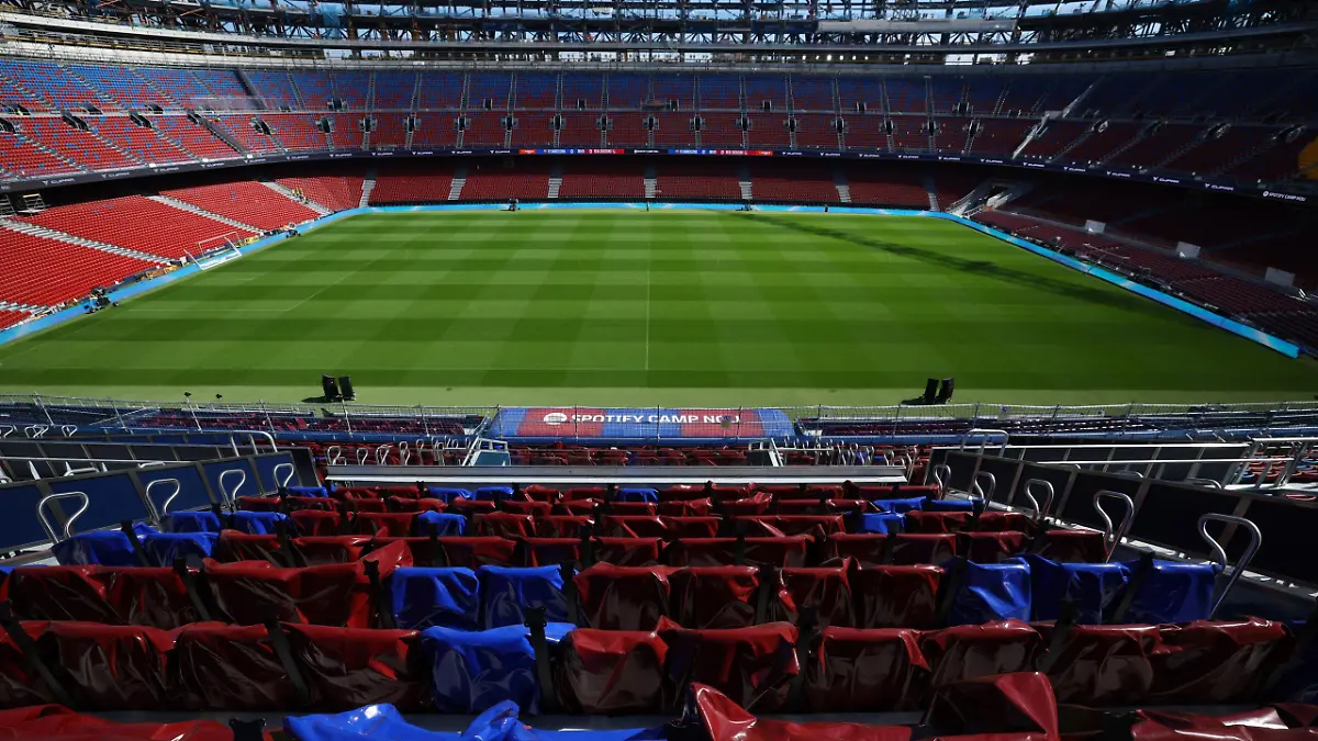 Visit of FC Barcelona's new Spotify Camp Nou