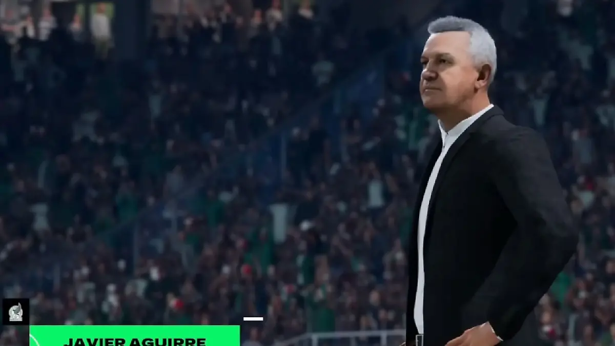 Además de nuevos jugadores, el  Vasco  Aguirre también estará presente en el EA FC26