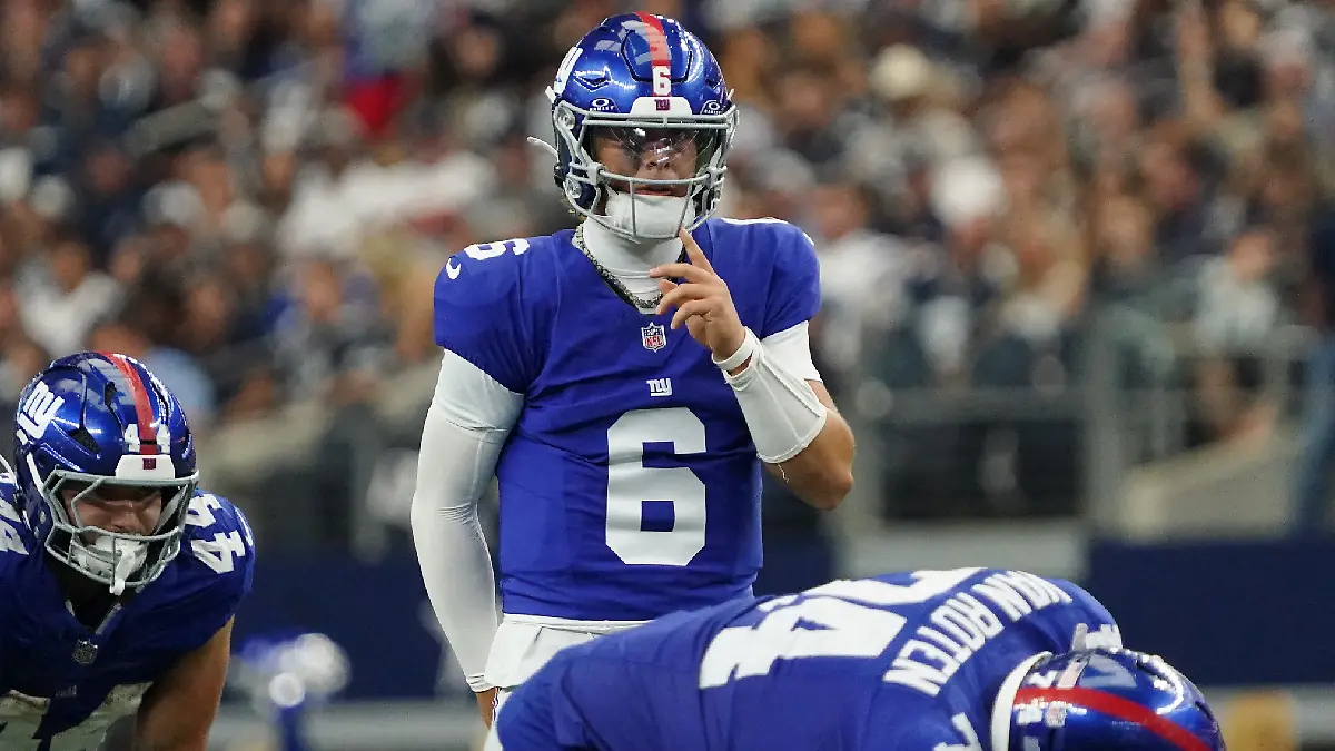 Jaxson Dart tendrá su primer partido como titular en la NFL frente a los Chargers