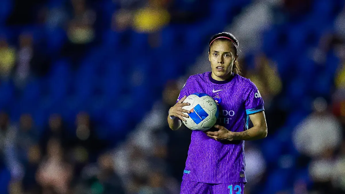 La delantera del Orlando Pride, Jacqueline Ovalle, salió contenta a pesar de la derrota