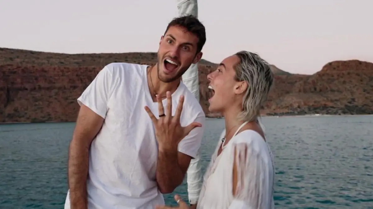 Santi Giménez se va casar con fernanda Serrano