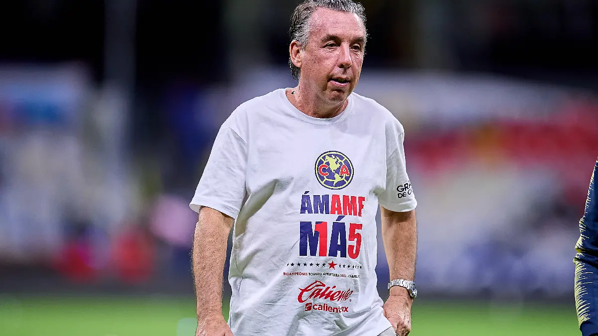 Emilio Azcárraga está presente en el festejo del tricampeonato foto  Mexsport