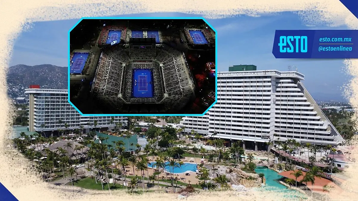 El hotel Princess reabre para ofrecer casi 2 mil habitaciones a los aficionados del Abierto Mexicano de Tenis