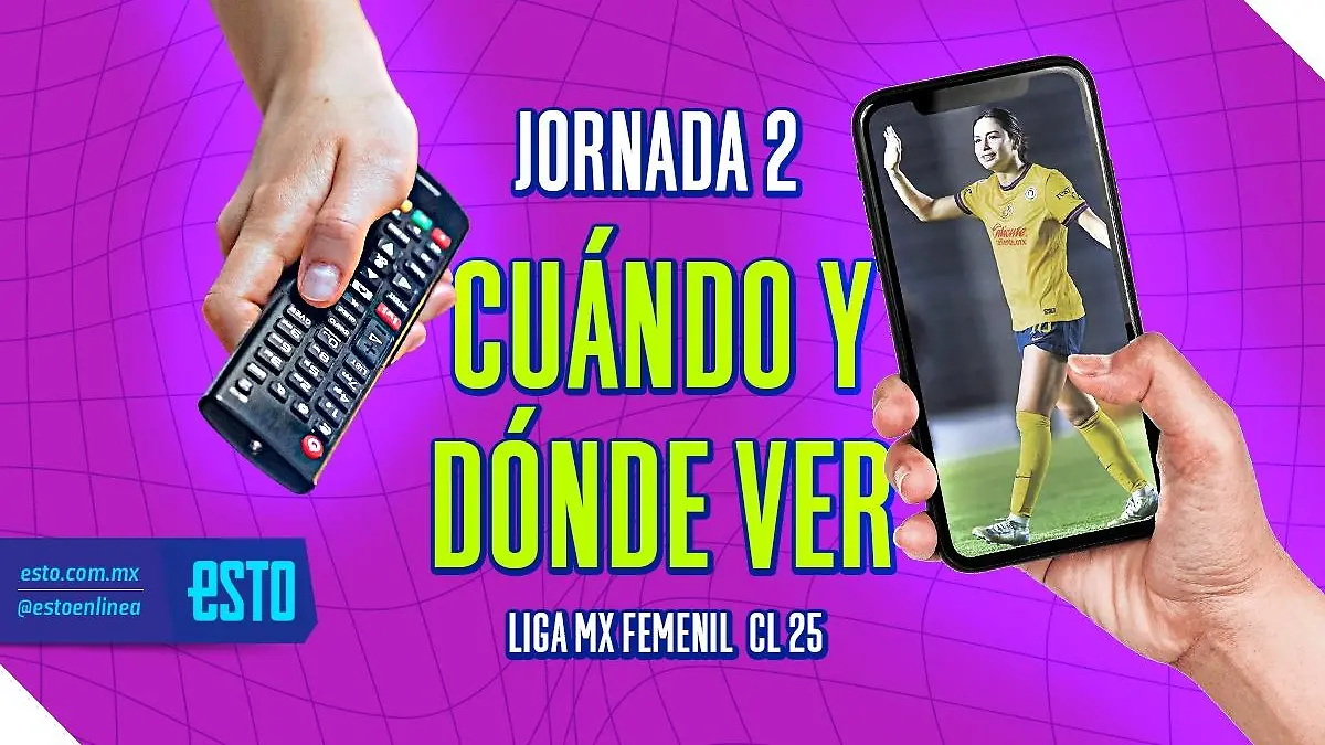 Así es como se jugará la segunda jornada del Clausura 2025 / Arte: Noé López