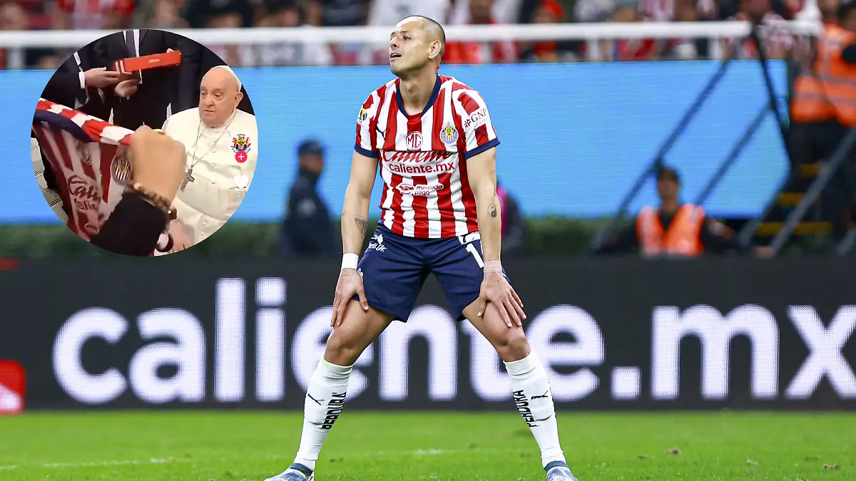 Aficionados de Chivas fueron por la ayuda divina con el Papa Francisco. Foto: Mexsport