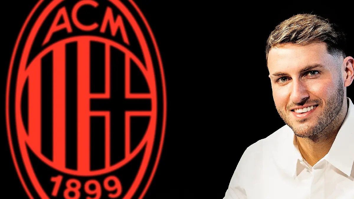Santiago Giménez es nuevo jugador del Milan foto @acmilan