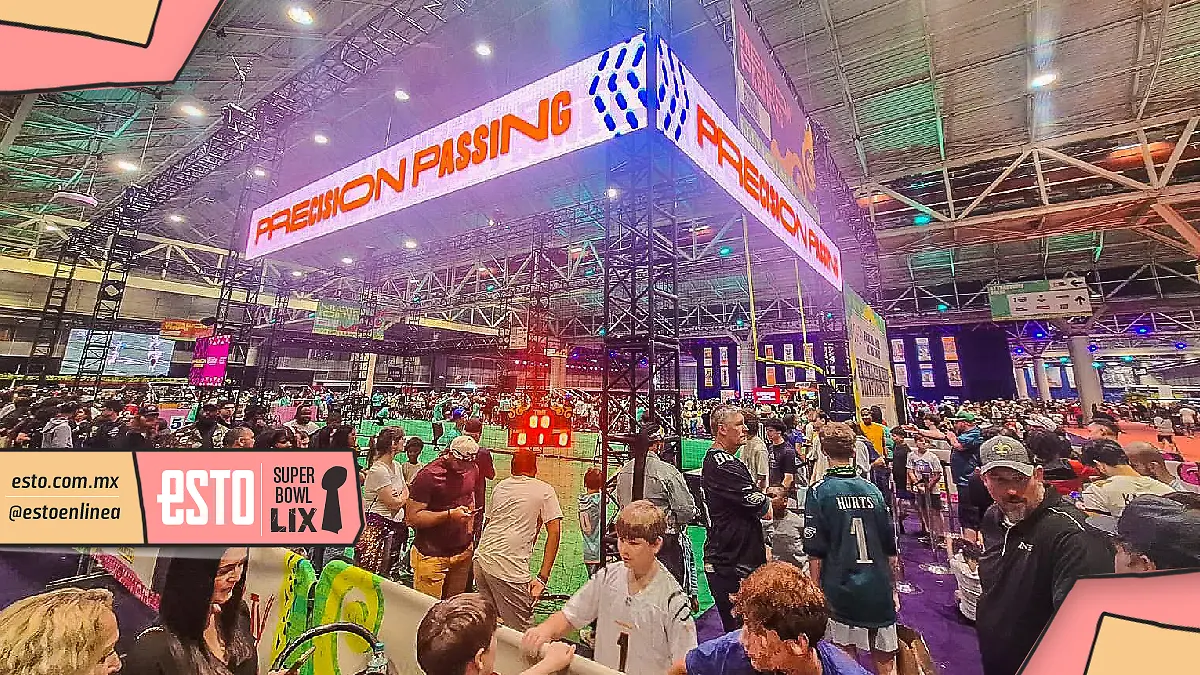 El NFL Experience se ha convertido en una atracción para los fans que acuden al Super Bowl foto  Jorge Briones