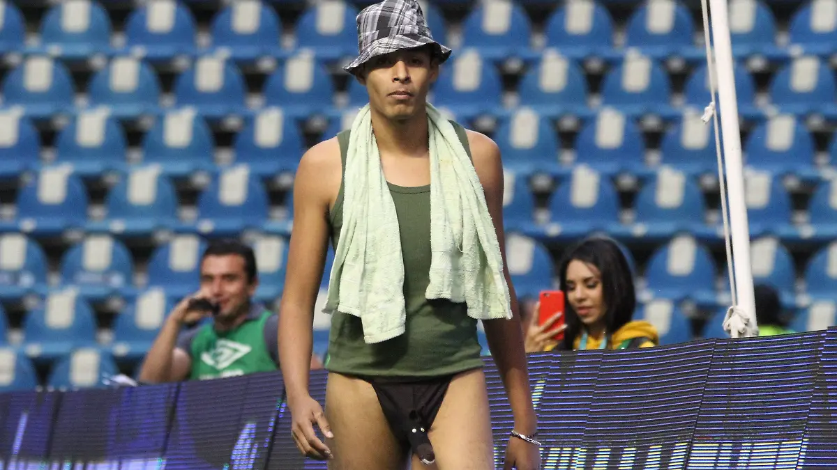El aficionado terminó vetado del estadio Cuauhtémoc