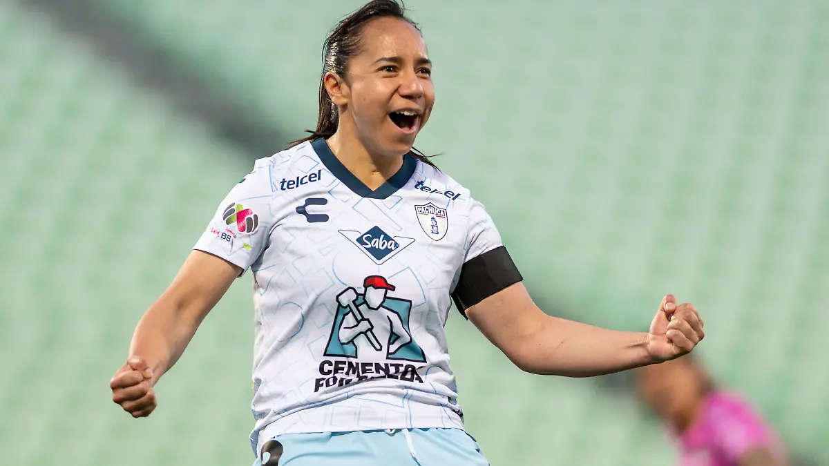 Charlyn Corral, la líder de goleo de la Liga MX Femenil tras la pausa por Fecha FIFA