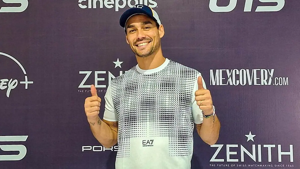 Fognini va jugar en el UTS de Guadalajara. FOTO: CORTESIA