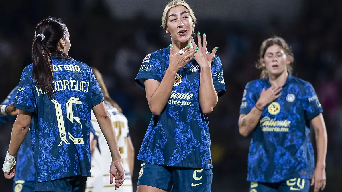 América Femenil es el equipo que mejor juega en el Clausura 2025 / Foto: Mexsport