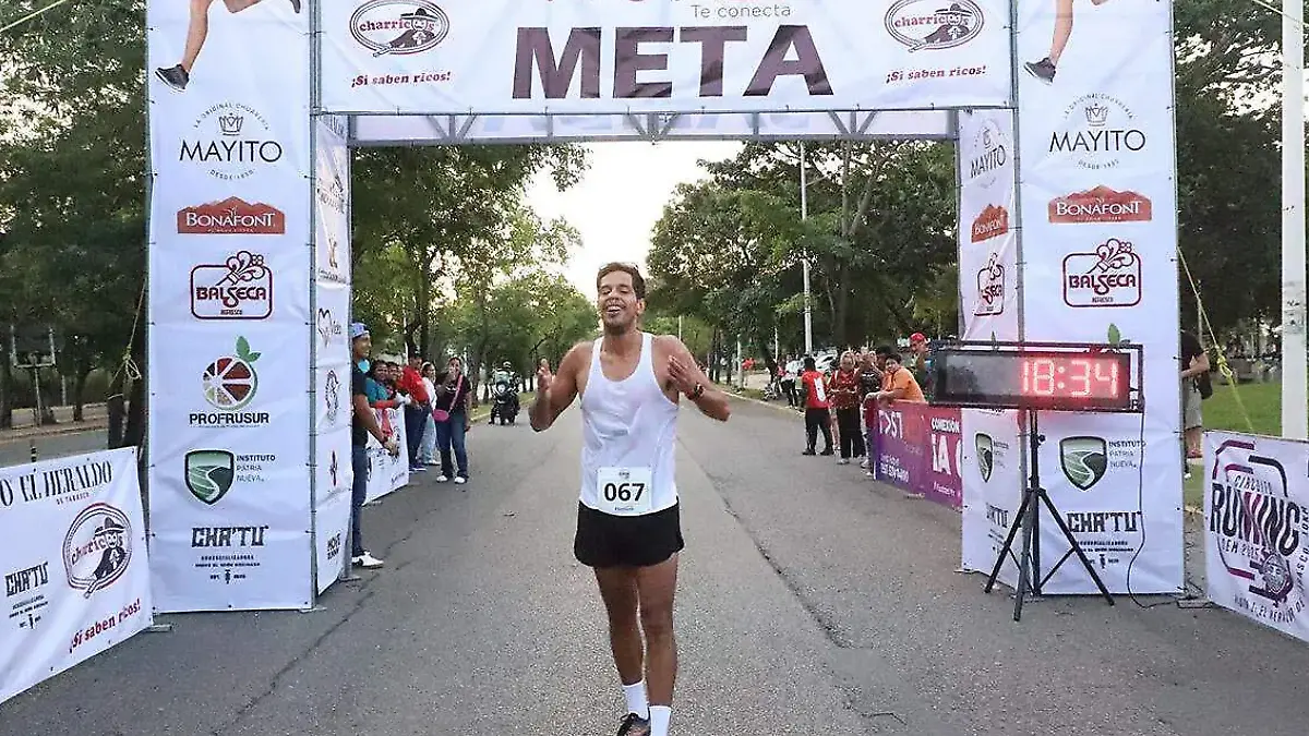Se realizó la primera carrera del Circuito Running OEM Foto: Carlos Pérez / El Heraldo de Tabasco